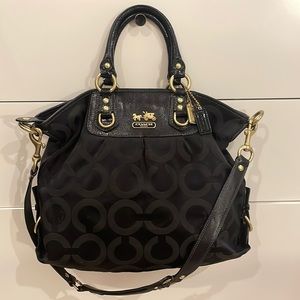 Black Coach Purse Bag